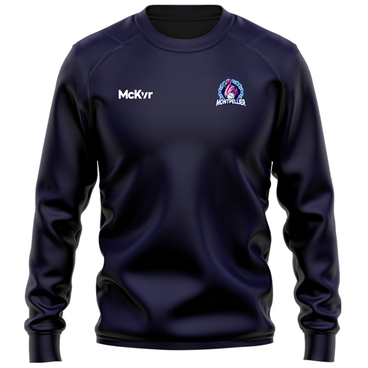 McKvr Montpellier GAA Core Pro Sweat Top - Adult - Navy