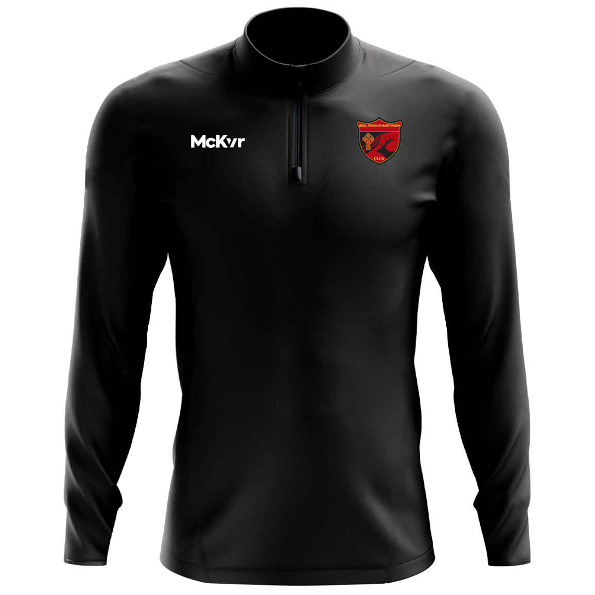 McKvr Ballingeary GAA Core Pro 1/4 Zip Top - Youth - Black – McKeever ...