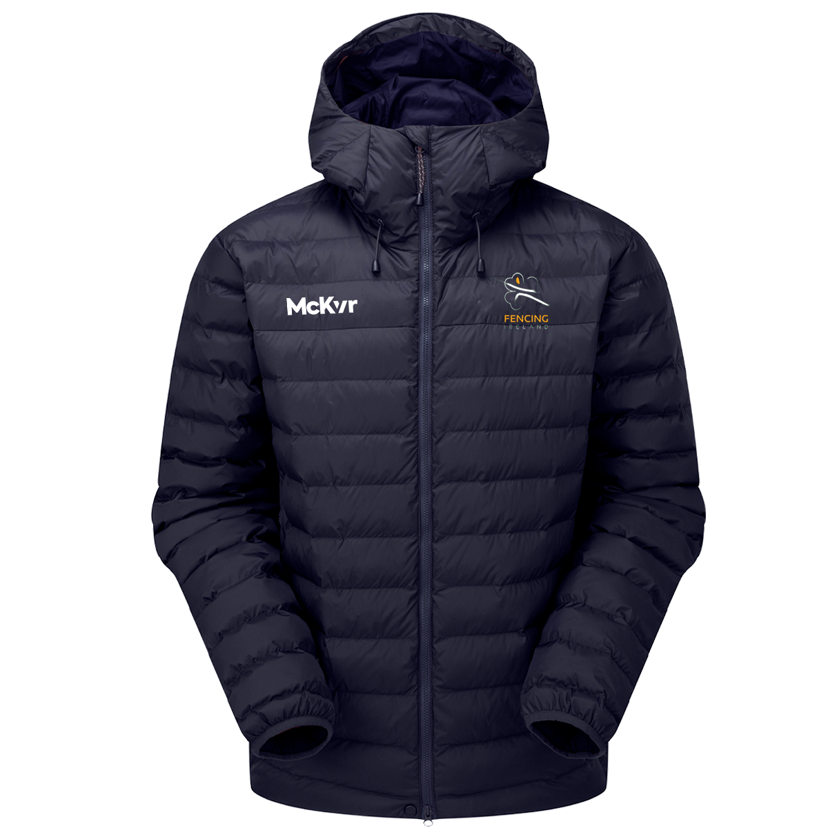 McKvr Fencing Ireland Core 22 Puffa Jacket - Adult - Navy