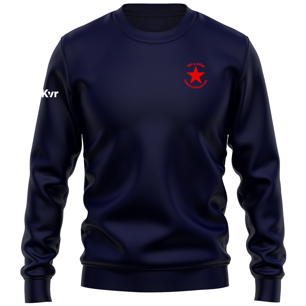 McKvr Bruff GAA, Limerick Core Pro Cotton Sweat Top - Adult - Navy ...