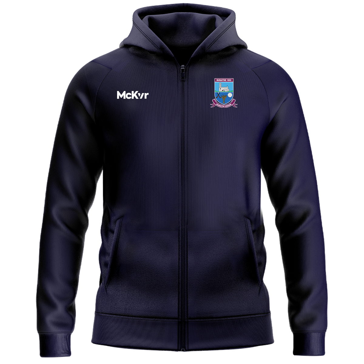 McKvr Argideen Rangers GAA Core Pro Full Zip Hood - Youth - Navy ...