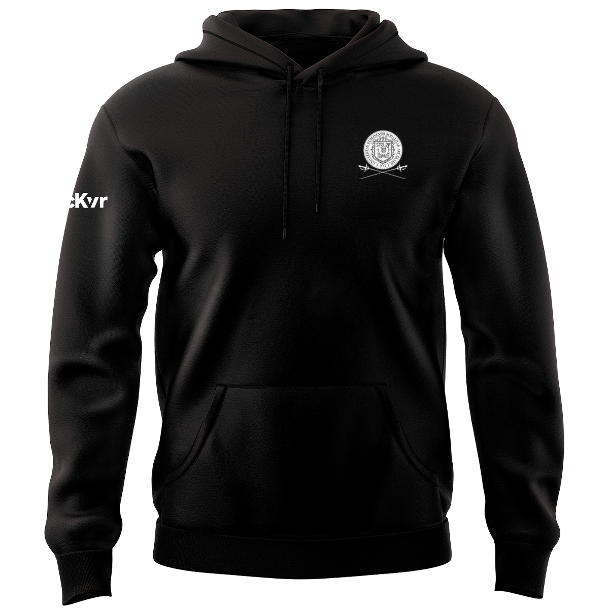 McKvr Trinity Fencing Core Pro Cotton Hoodie - Youth - Black