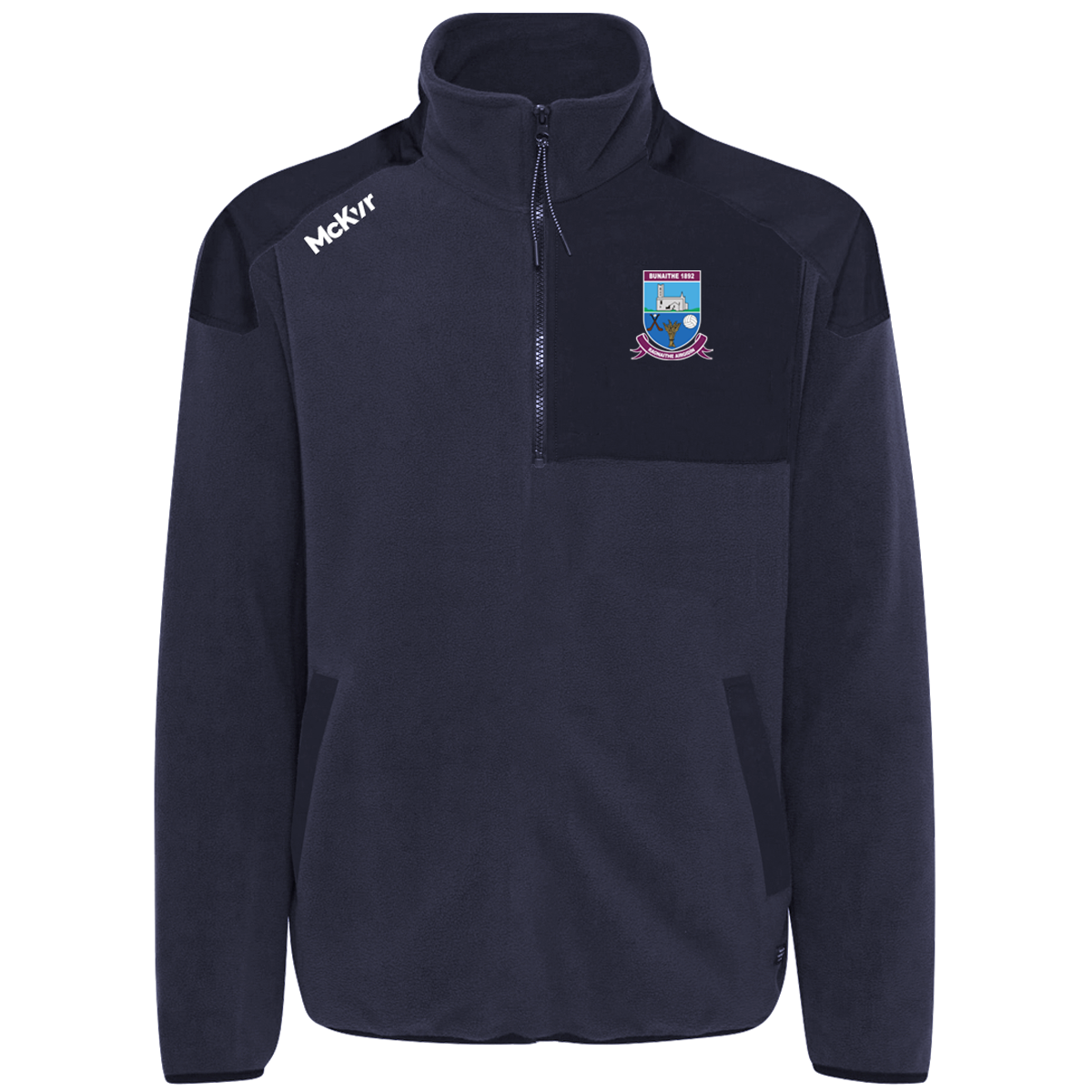 McKvr Argideen Rangers GAA Core Pro 1/4 Zip Fleece - Adult - Navy ...