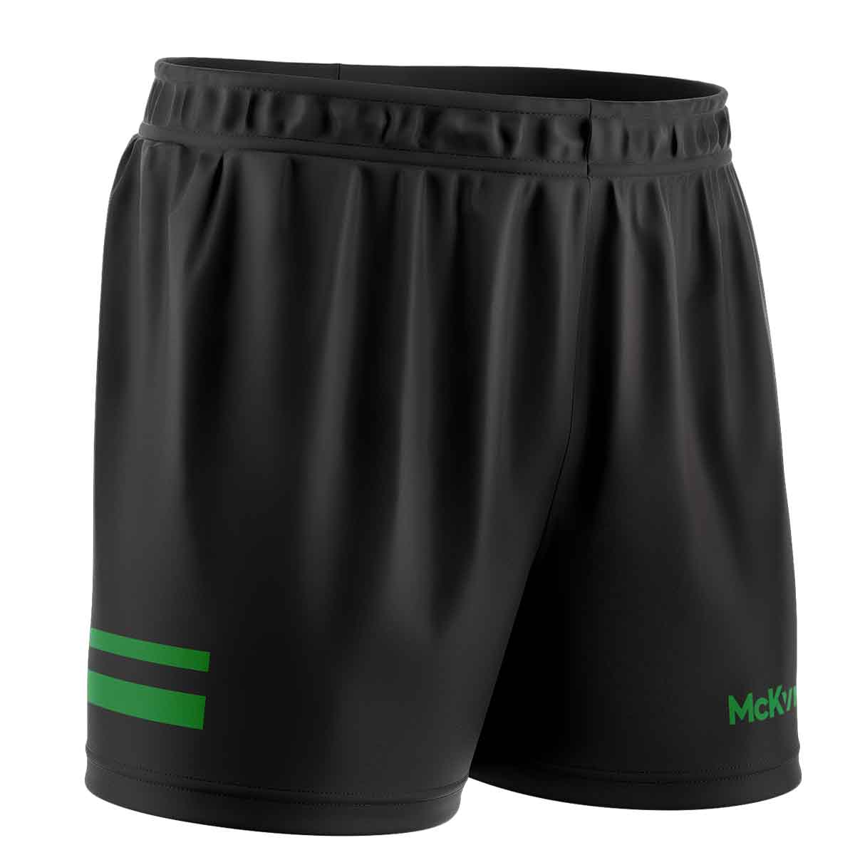McKvr Core Pro GAA Shorts - Adult - Black/Emerald