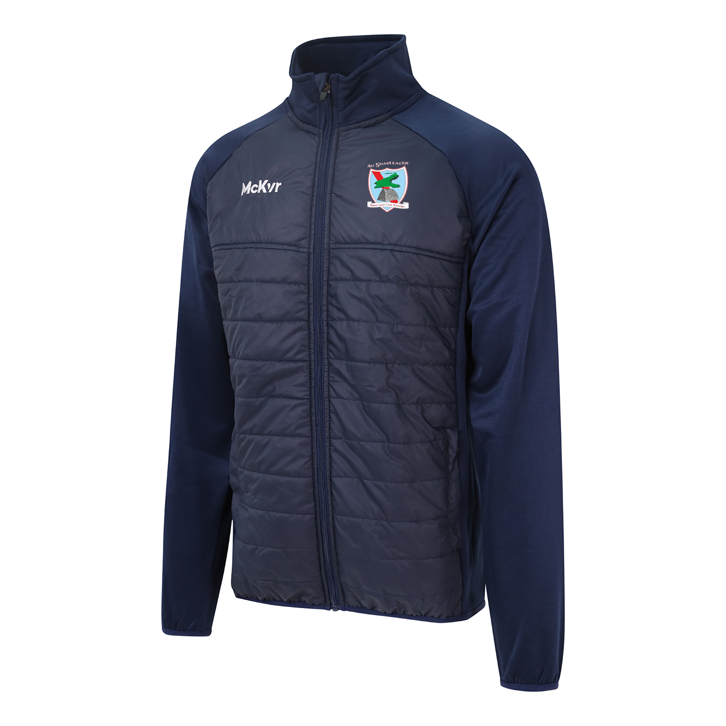 McKvr An Ghaeltacht GAA Core 22 Hybrid Jacket - Youth - Navy