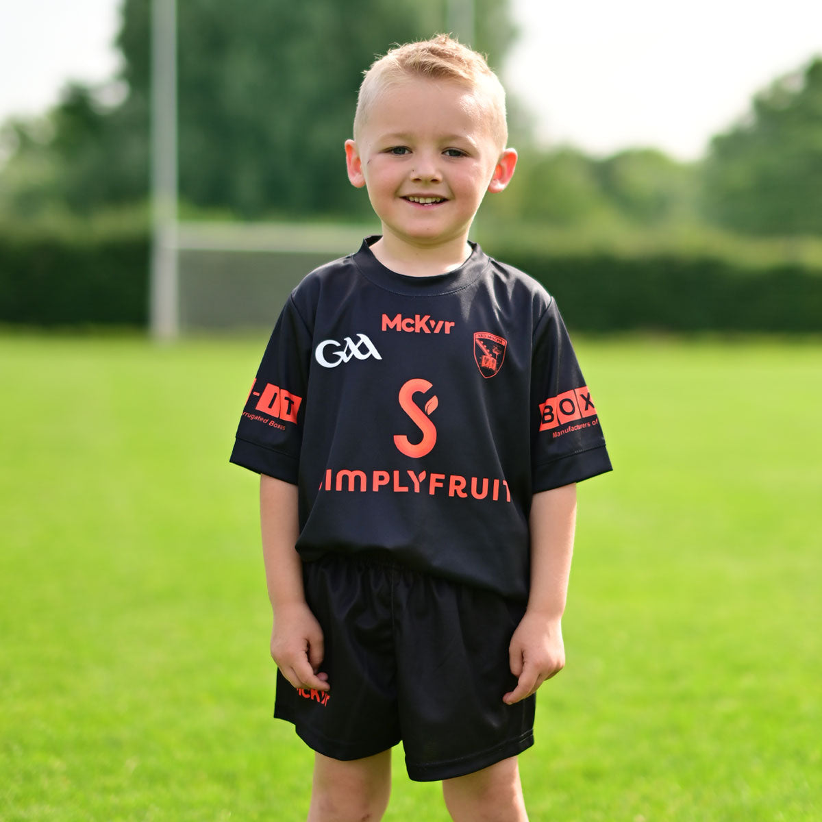 McKvr Armagh GAA Away Mini Kit - Youth - Black