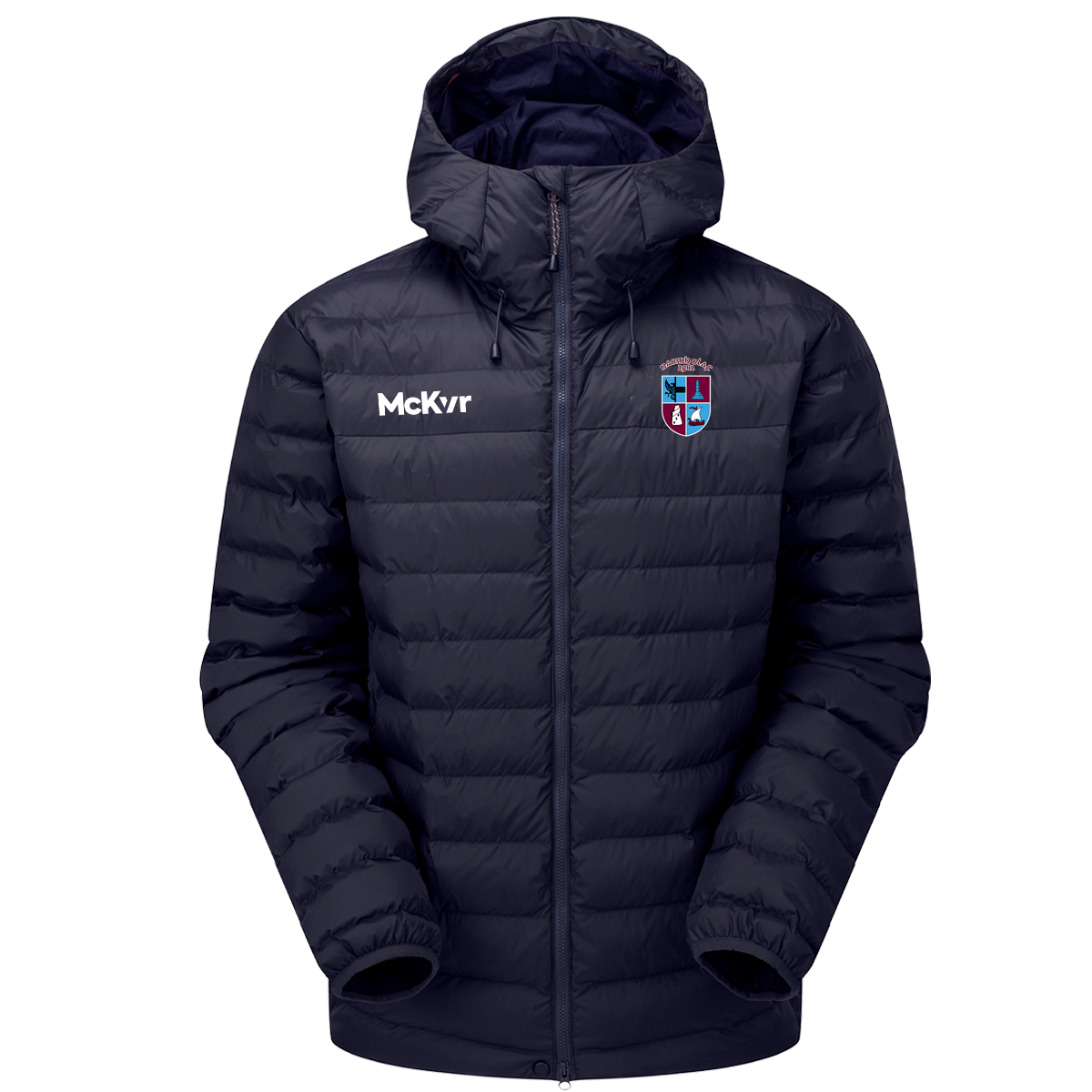 McKvr Naomh Olaf GAA Core 22 Puffa Jacket - Adult - Navy