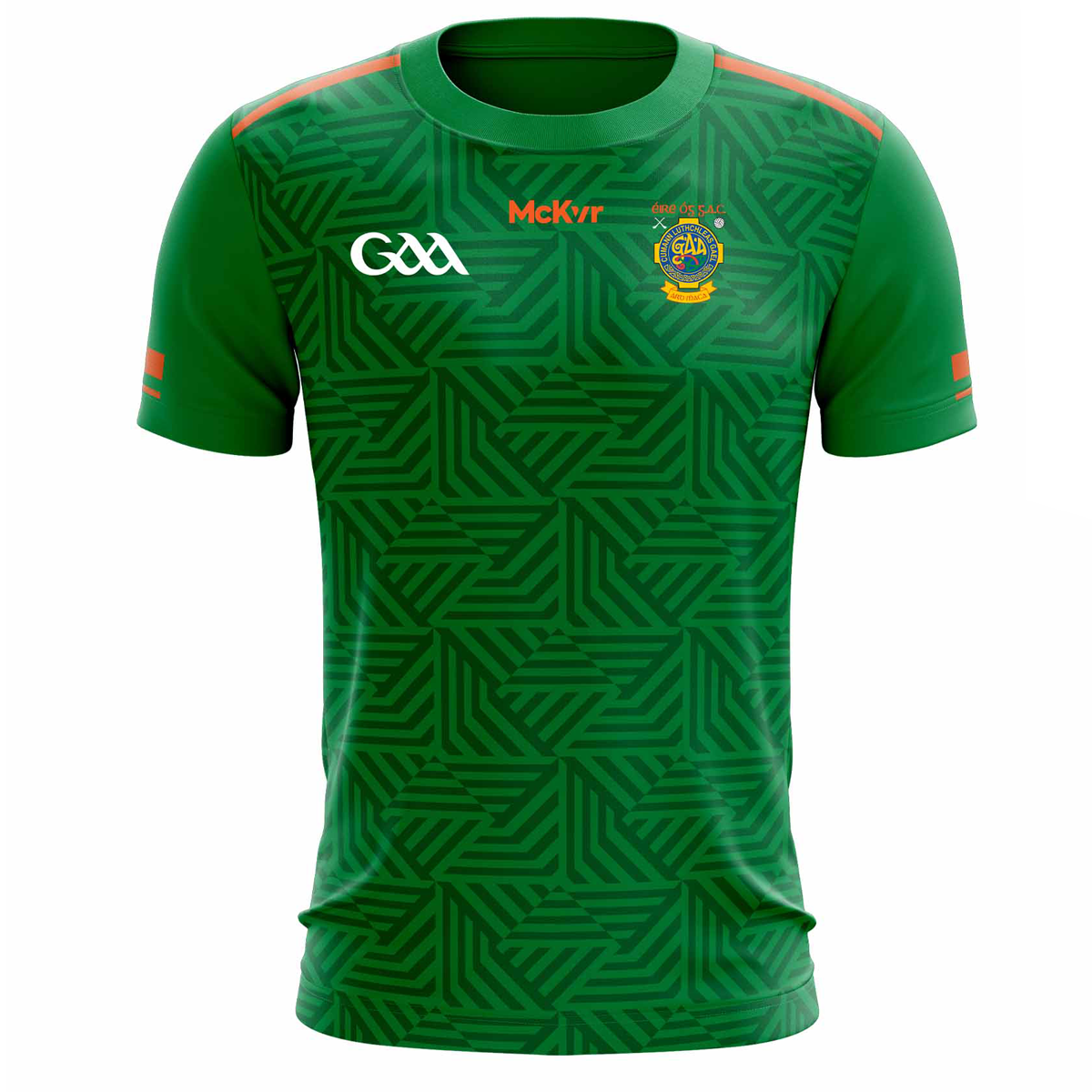 McKvr Eire Og GAC Training Jersey - Adult - Green Player Fit