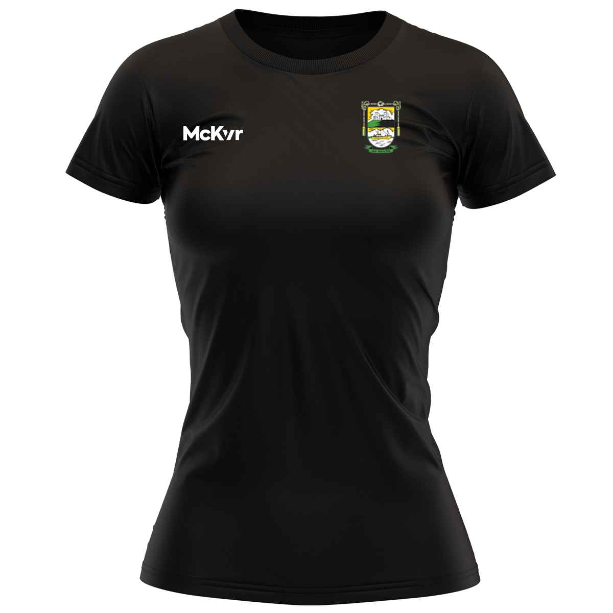 McKvr An Riocht GFC Core Pro Tech Tee - Womens - Black – McKeever Sports UK