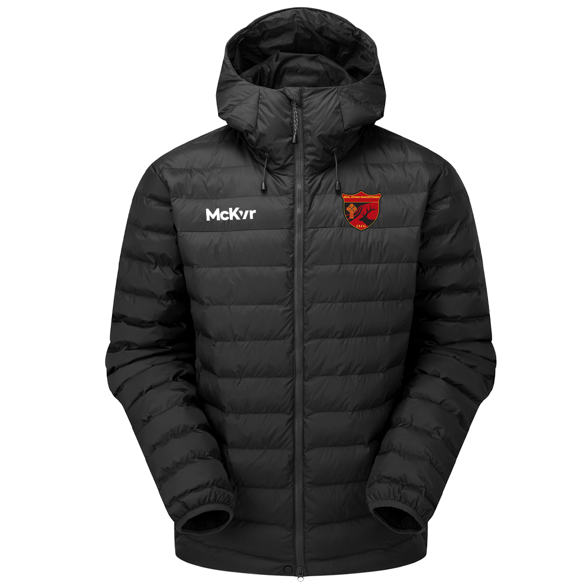 McKvr Ballingeary GAA Core 22 Puffa Jacket - Adult - Black – McKeever ...