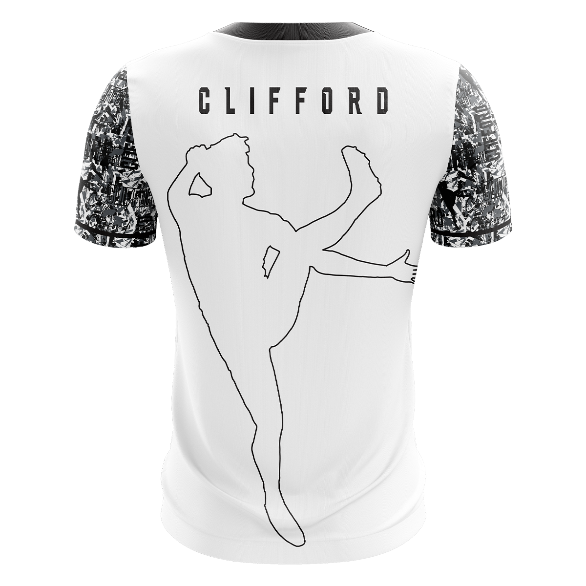 McKvr Clifford Jersey - Adult - White/Black
