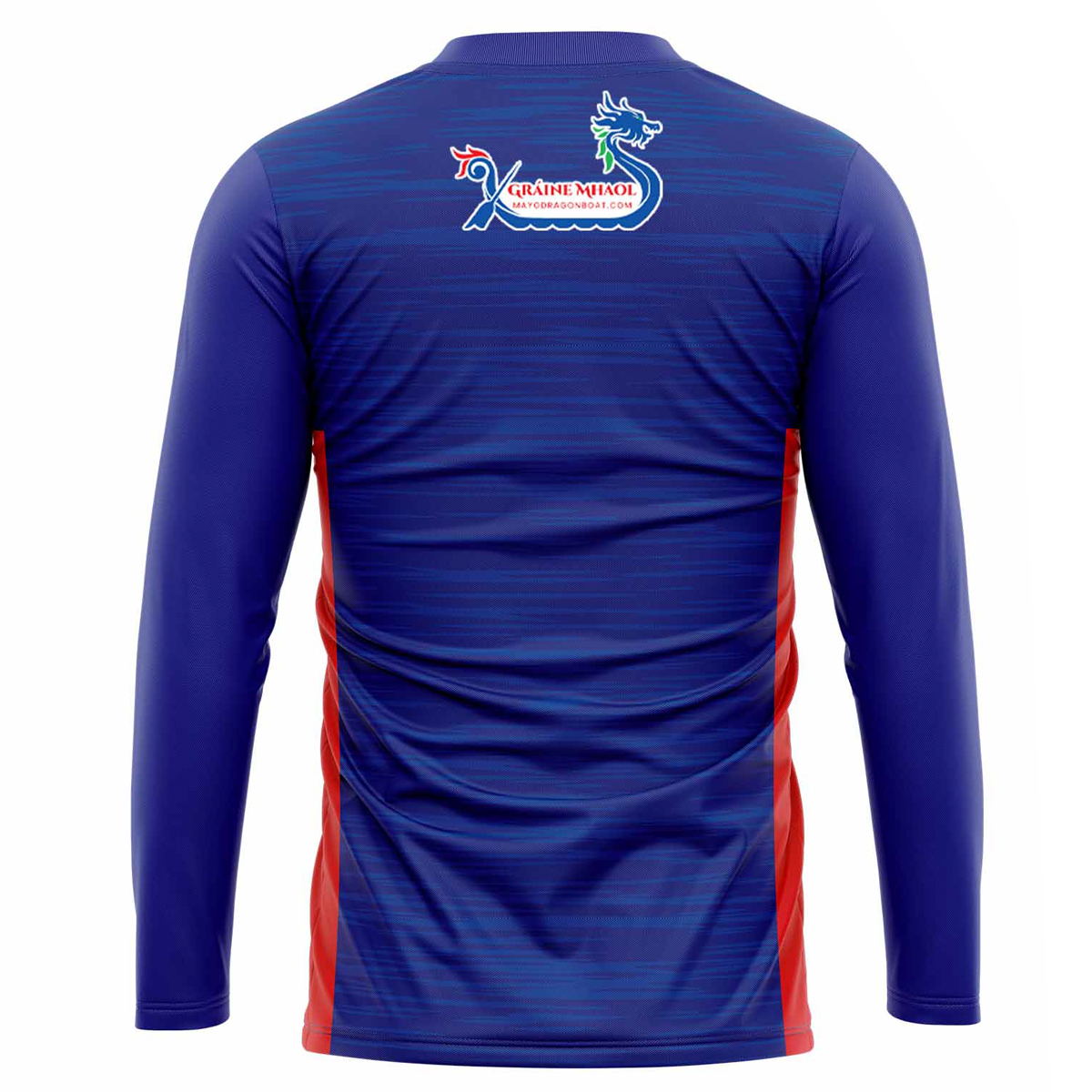McKvr Graine Mhaol Long Sleeve Tech Top - Womens - Blue/Red