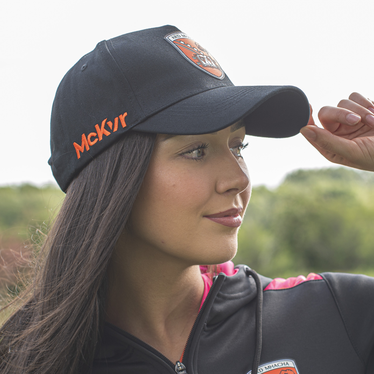 McKvr Armagh GAA Boost Snapback Cap - Black