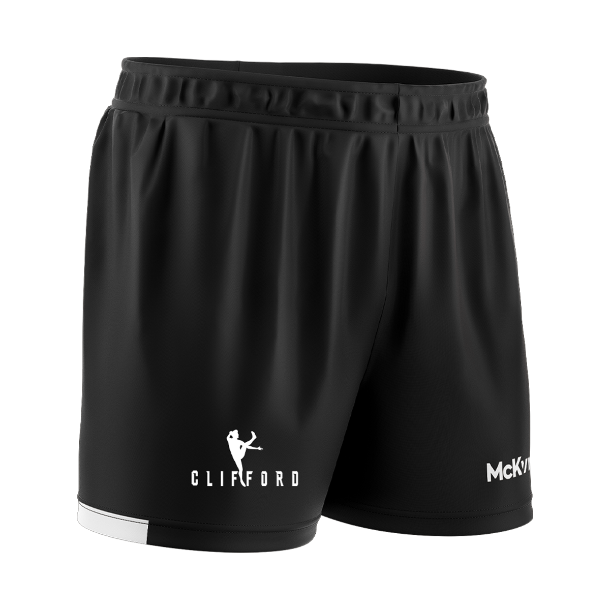 McKvr Clifford Shorts - Adult - Black/White