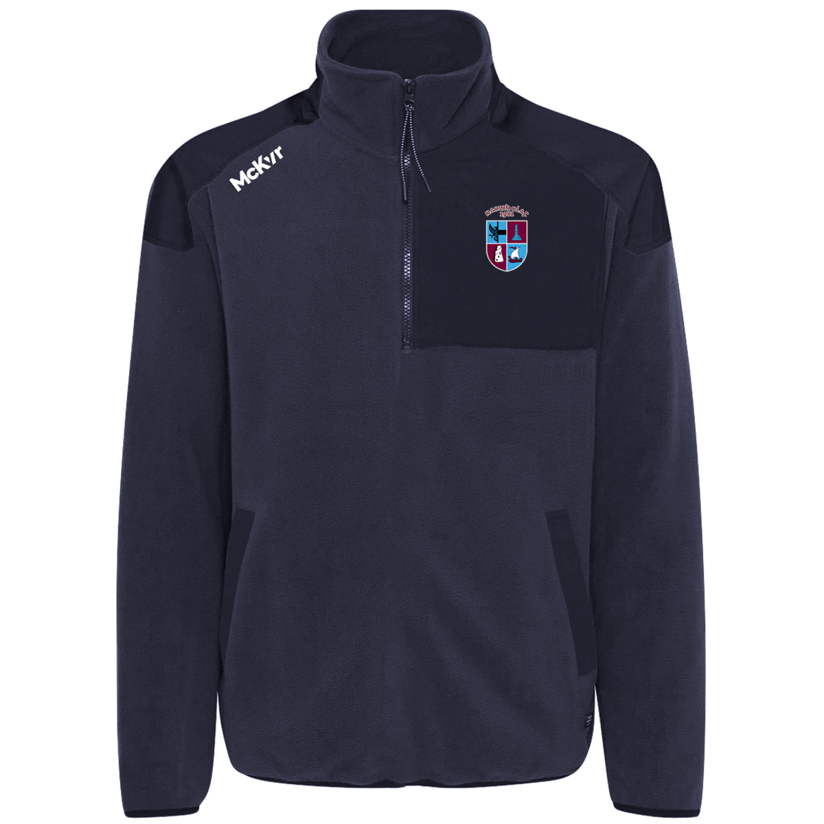 McKvr Naomh Olaf GAA Core Pro 1/4 Zip Fleece - Youth - Navy