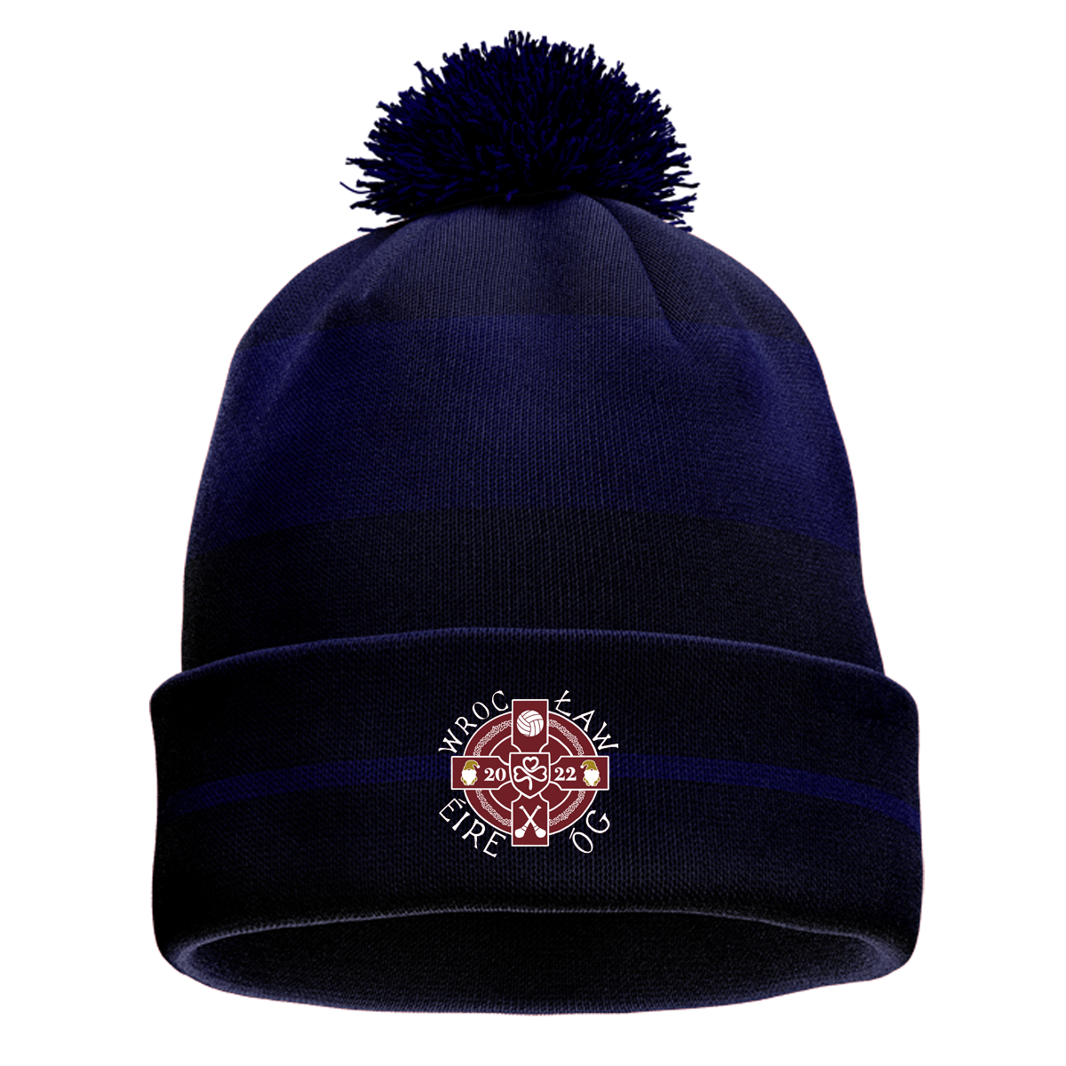 McKvr Wroclaw Eire Og  Core Pro Bobble Hat - Adult - Navy/Navy