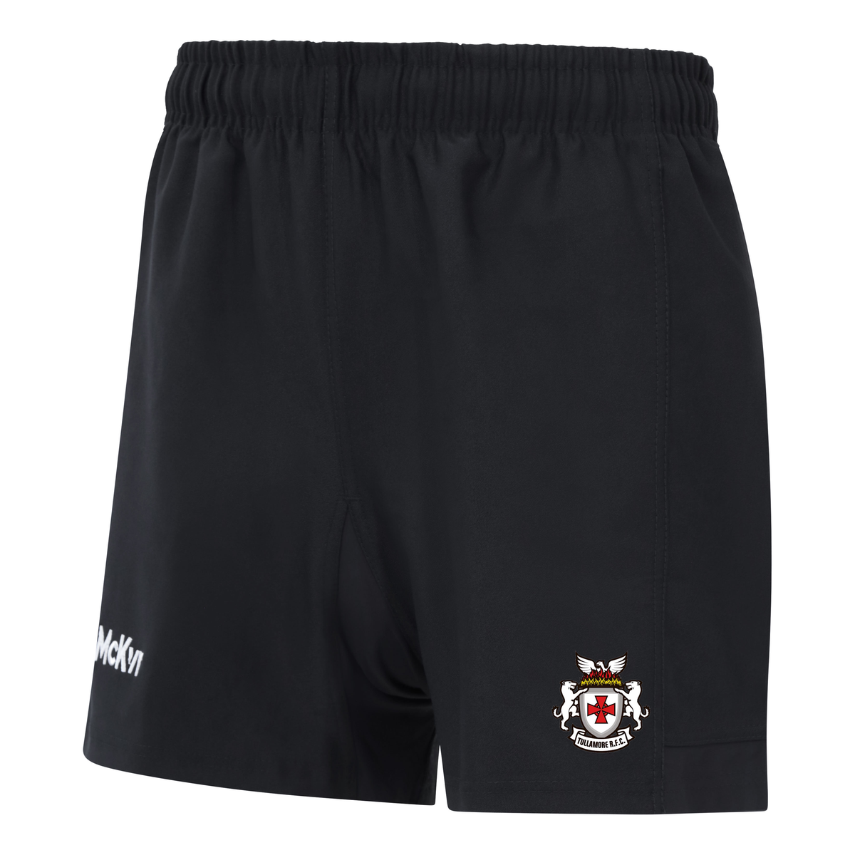McKvr Tullamore RFC Core 22 Rugby Shorts - Adult - Black – McKeever ...