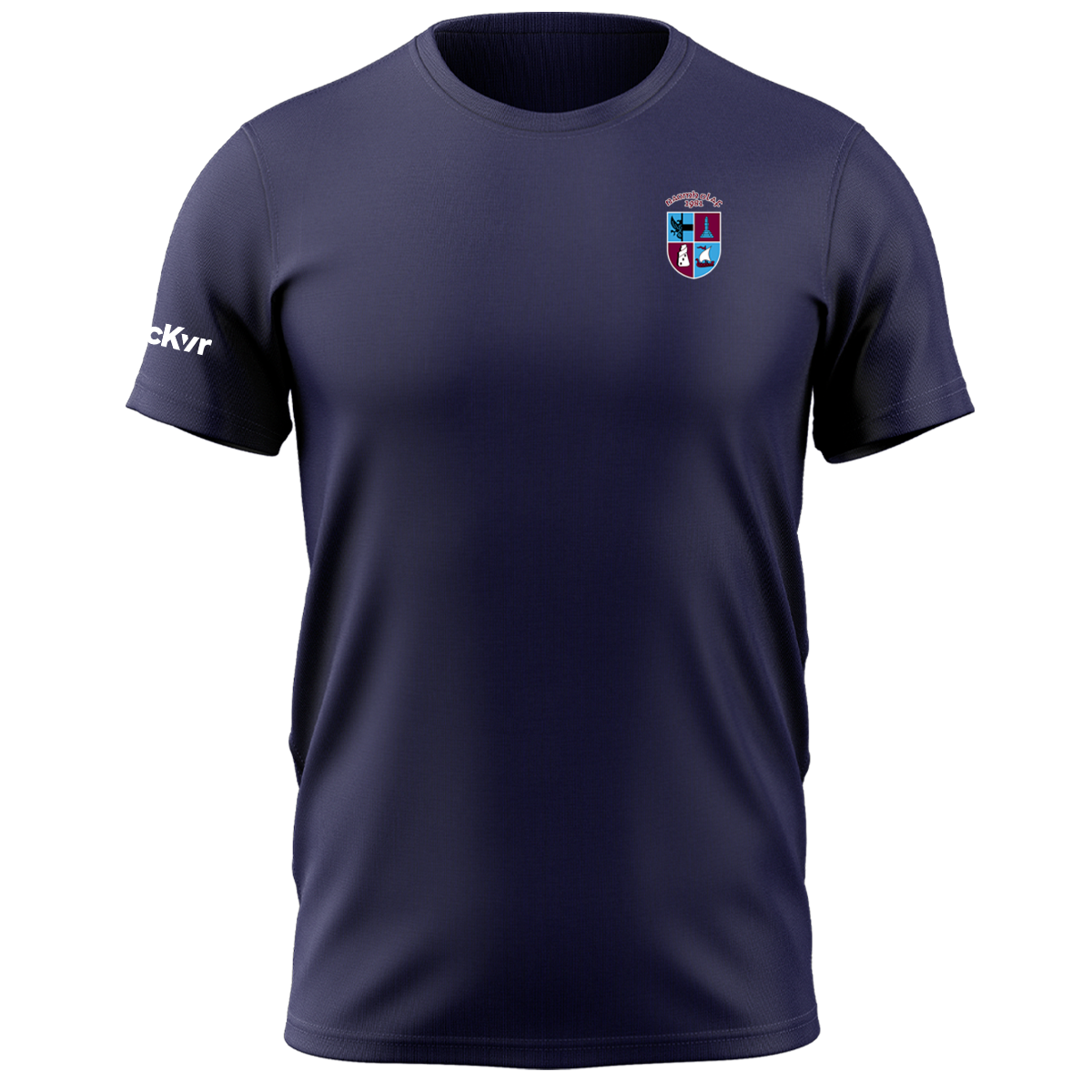 McKvr Naomh Olaf GAA Core Pro Cotton Tee - Adult - Navy