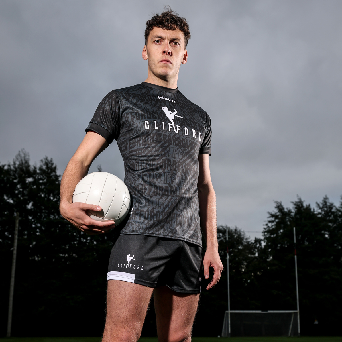 McKvr Clifford Shorts - Youth - Black/White