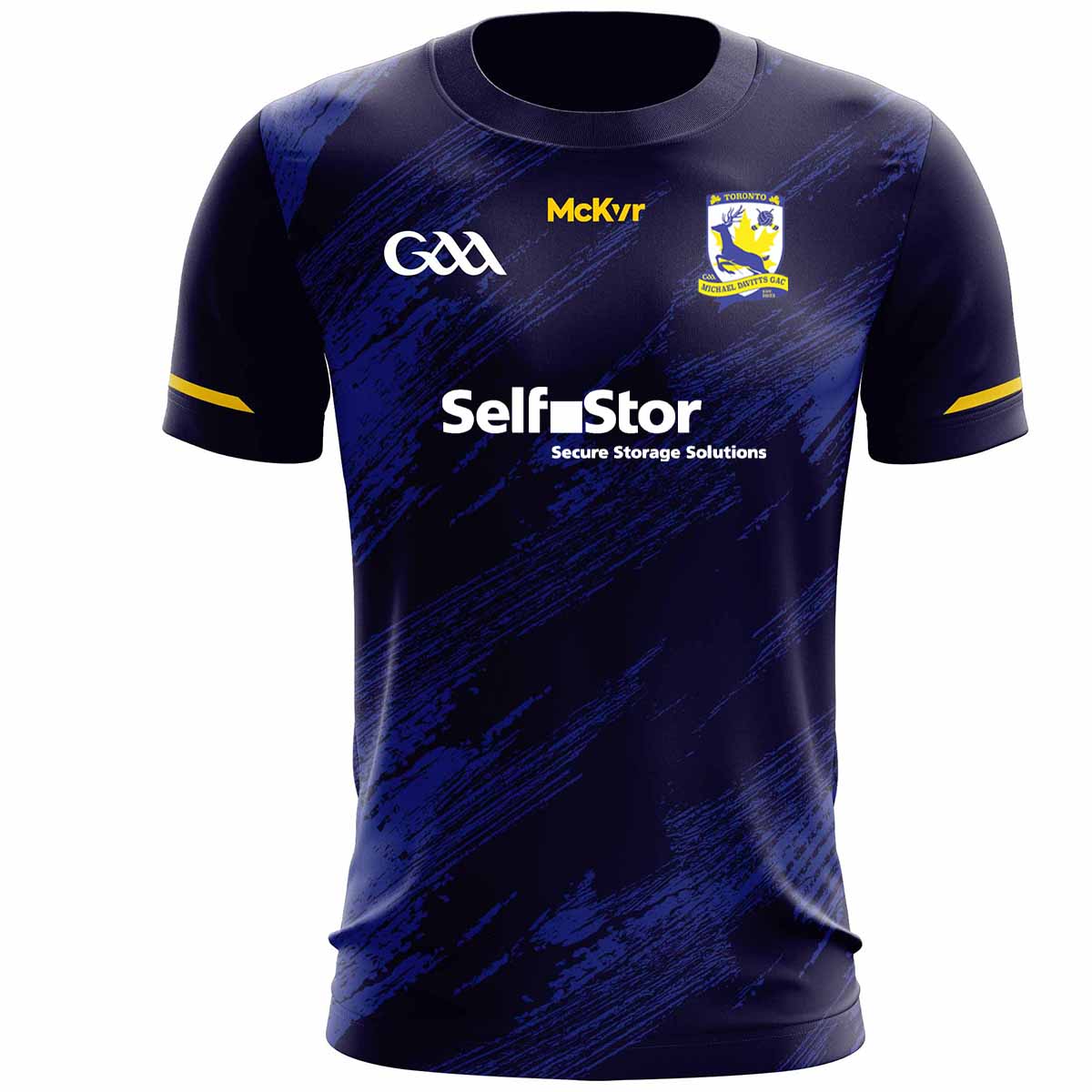 Mc Keever Toronto Michael Davitts GAC Training Jersey 2 - Youth - Navy/Royal