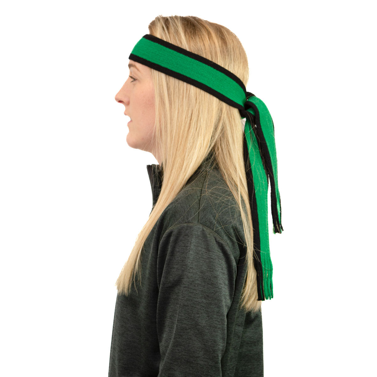 Mc Keever Sports Supporters Mini Scarf - Black/Green