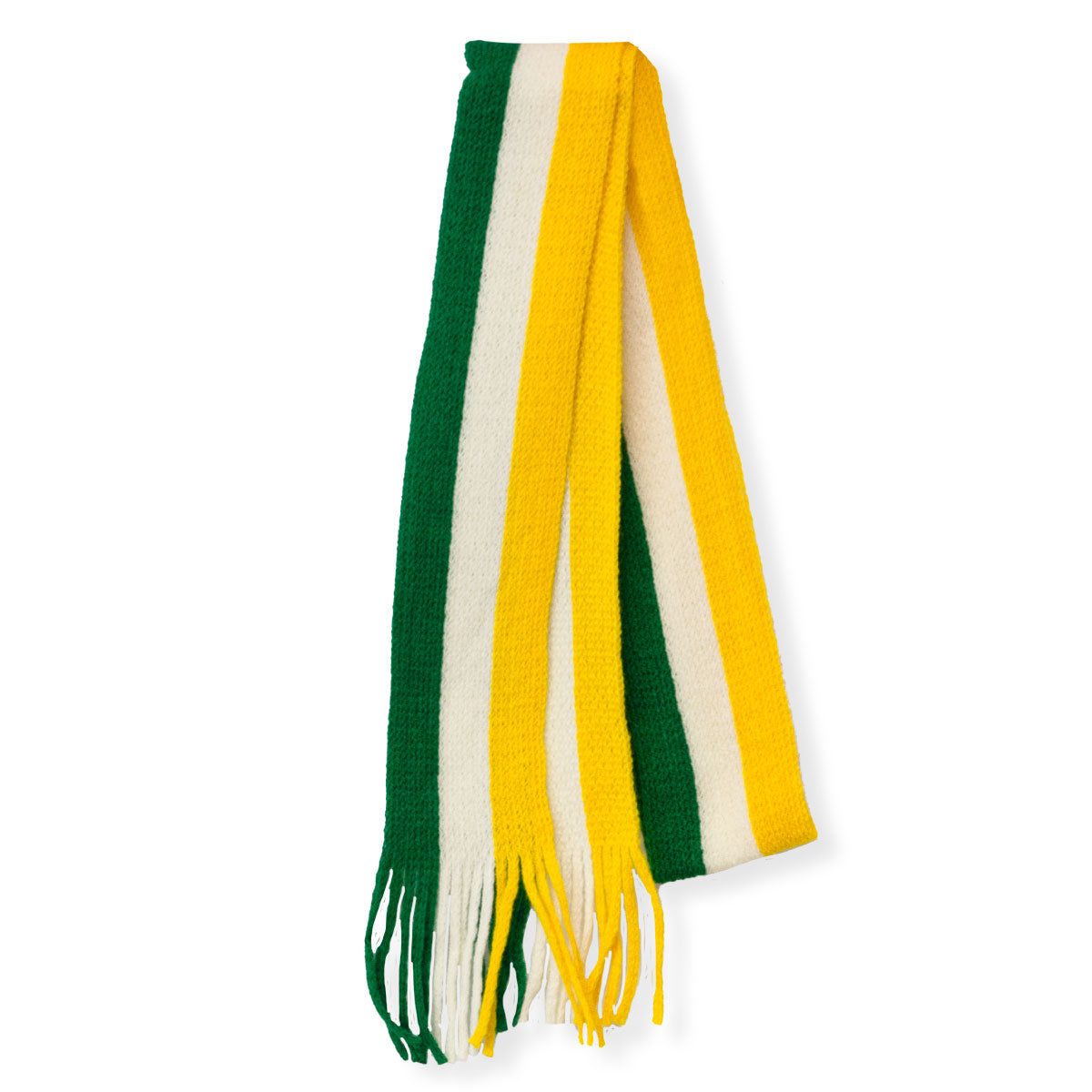 The GAA Store Supporters Mini Scarf - Green/White/Yellow