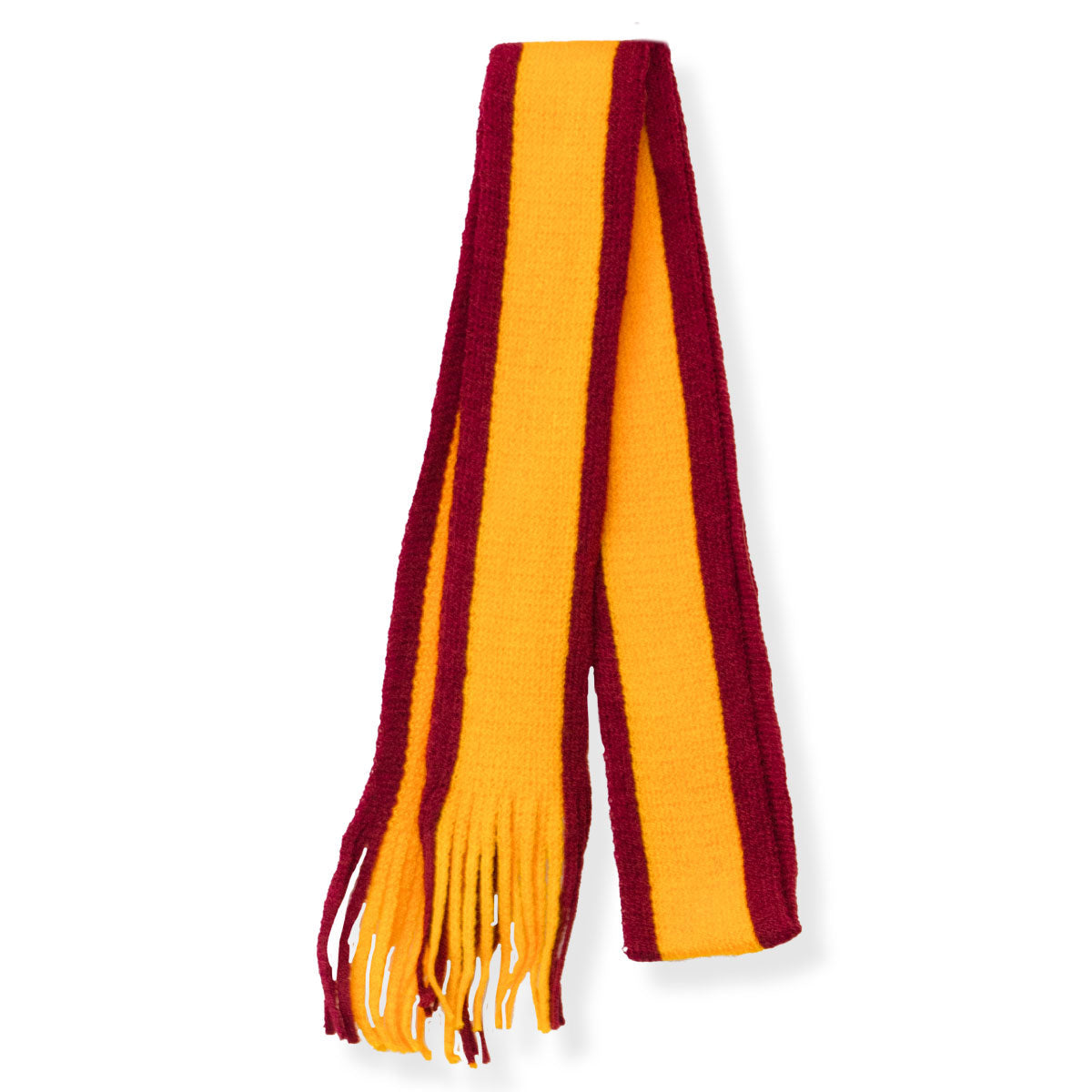 Mc Keever Sports Supporters Mini Scarf - Maroon/Gold