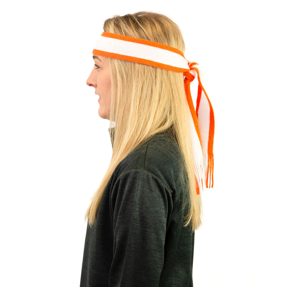 Mc Keever Sports Supporters Mini Scarf - Orange/White