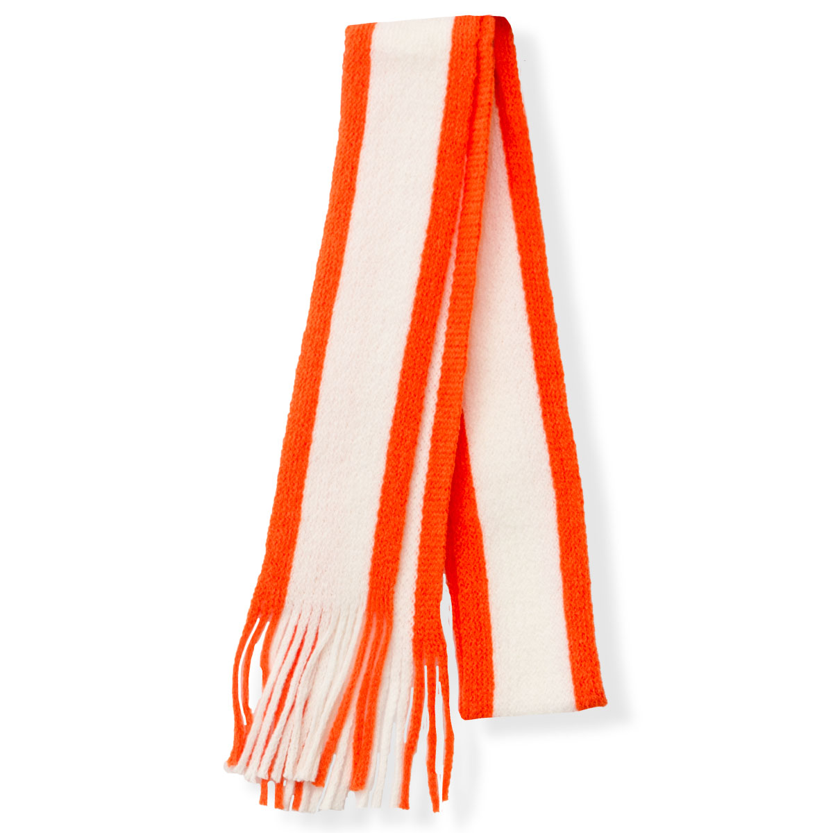 Mc Keever Sports Supporters Mini Scarf - Orange/White