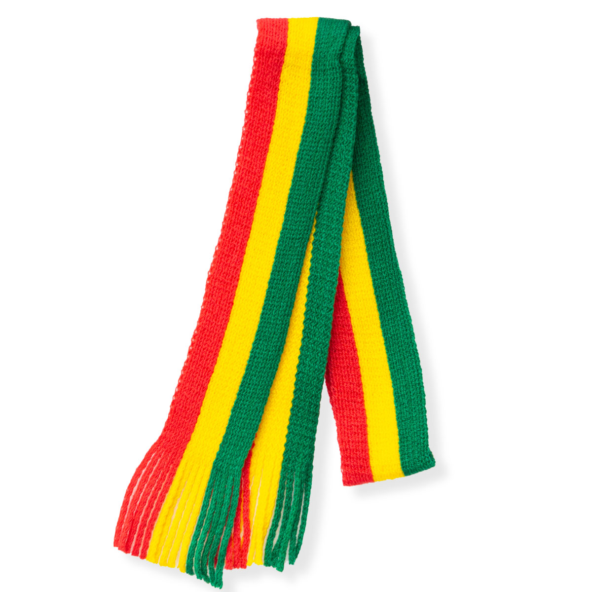 Mc Keever Sports Supporters Mini Scarf - Red/Yellow/Green