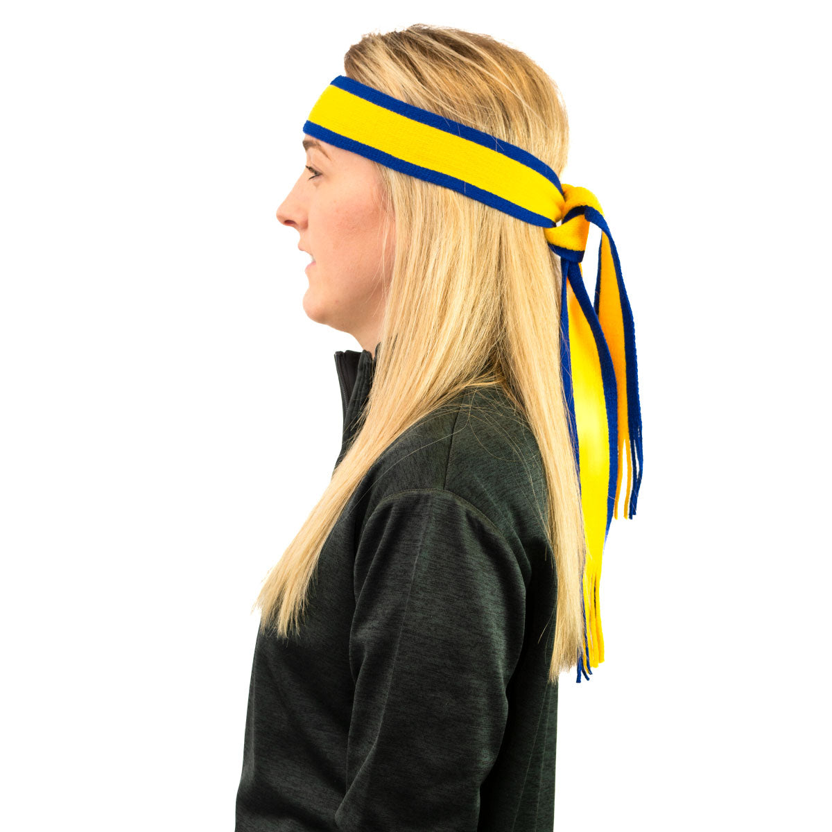 Mc Keever Sports Supporters Mini Scarf - Royal/Gold