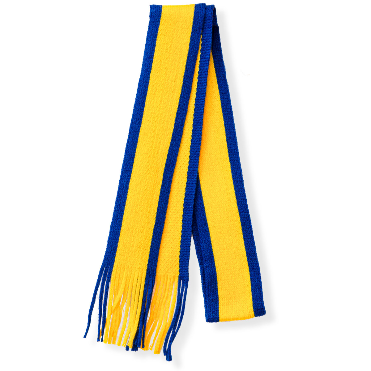 Mc Keever Sports Supporters Mini Scarf - Royal/Gold