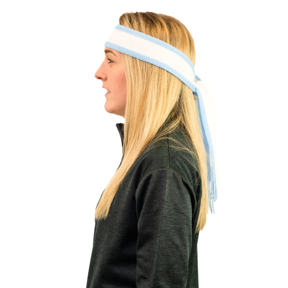 The GAA Store Supporters Mini Scarf - Sky Blue/White