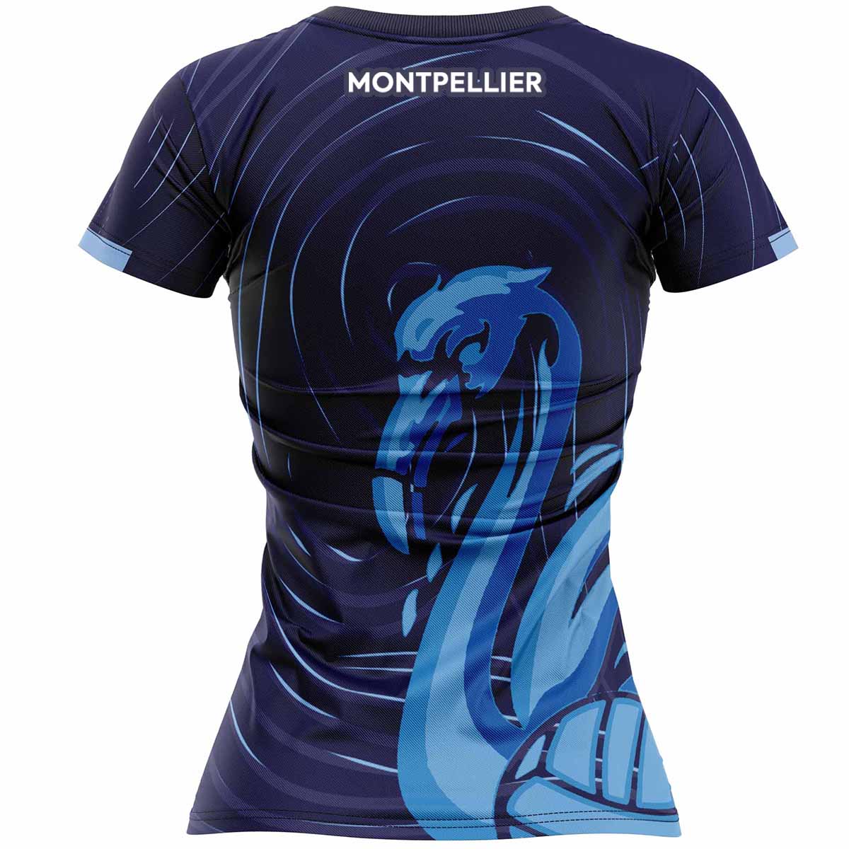 McKvr Montpellier GAA Playing Jersey - Womens - Navy