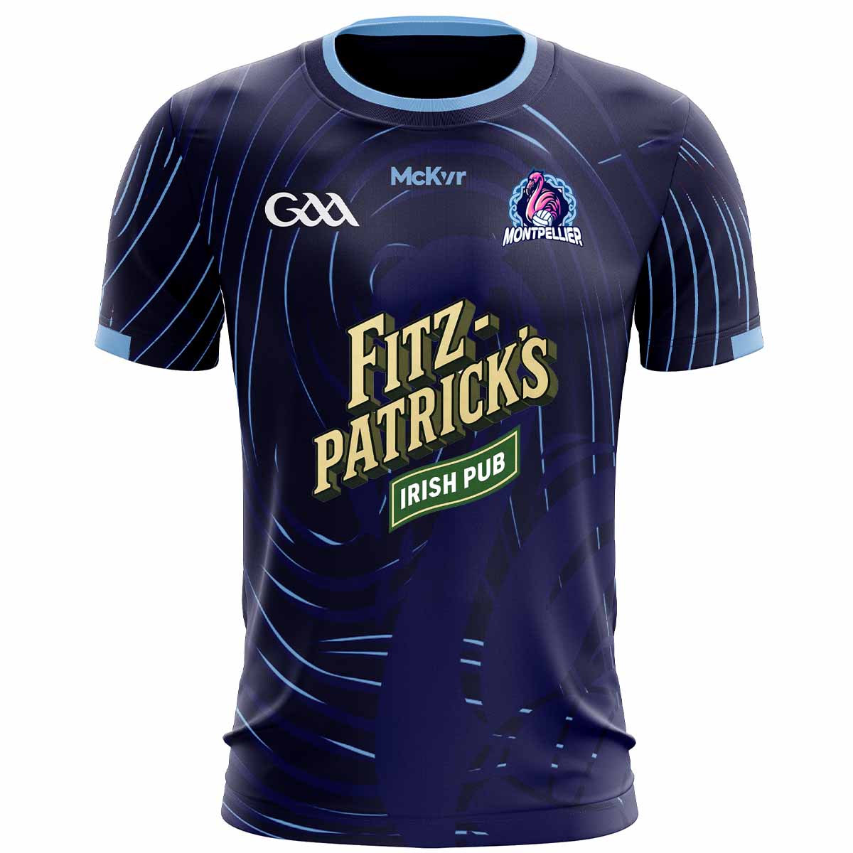 McKvr Montpellier GAA Playing Jersey - Youth - Navy