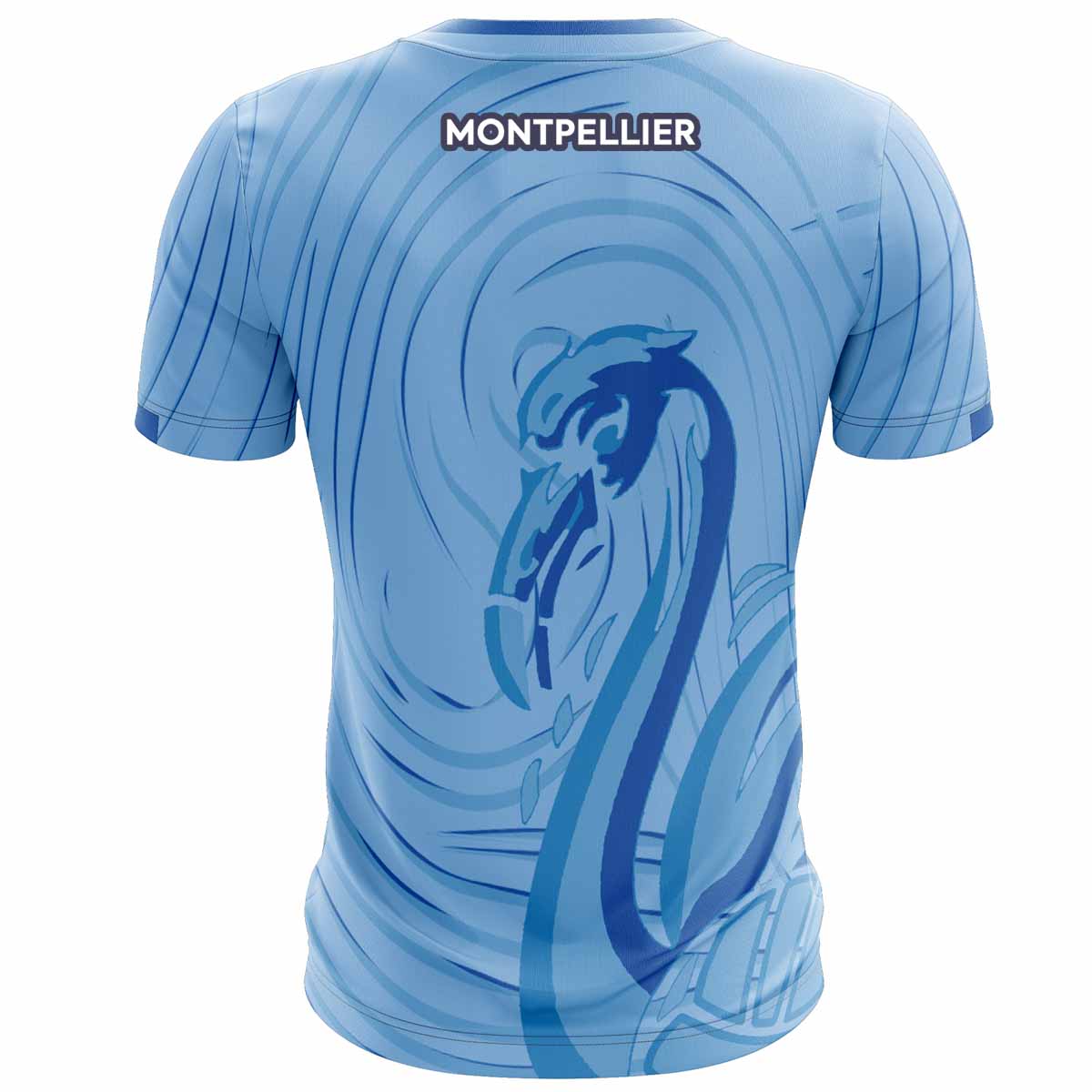 McKvr Montpellier GAA Playing Jersey - Adult - Sky Player Fit