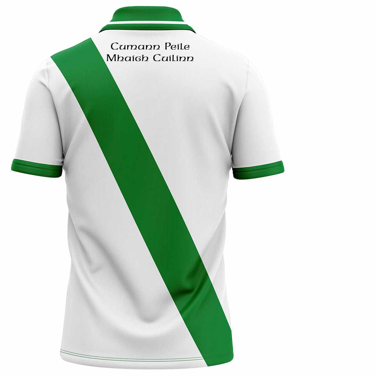 Mc Keever Moycullen GAA Away Jersey - Adult - White Player Fit