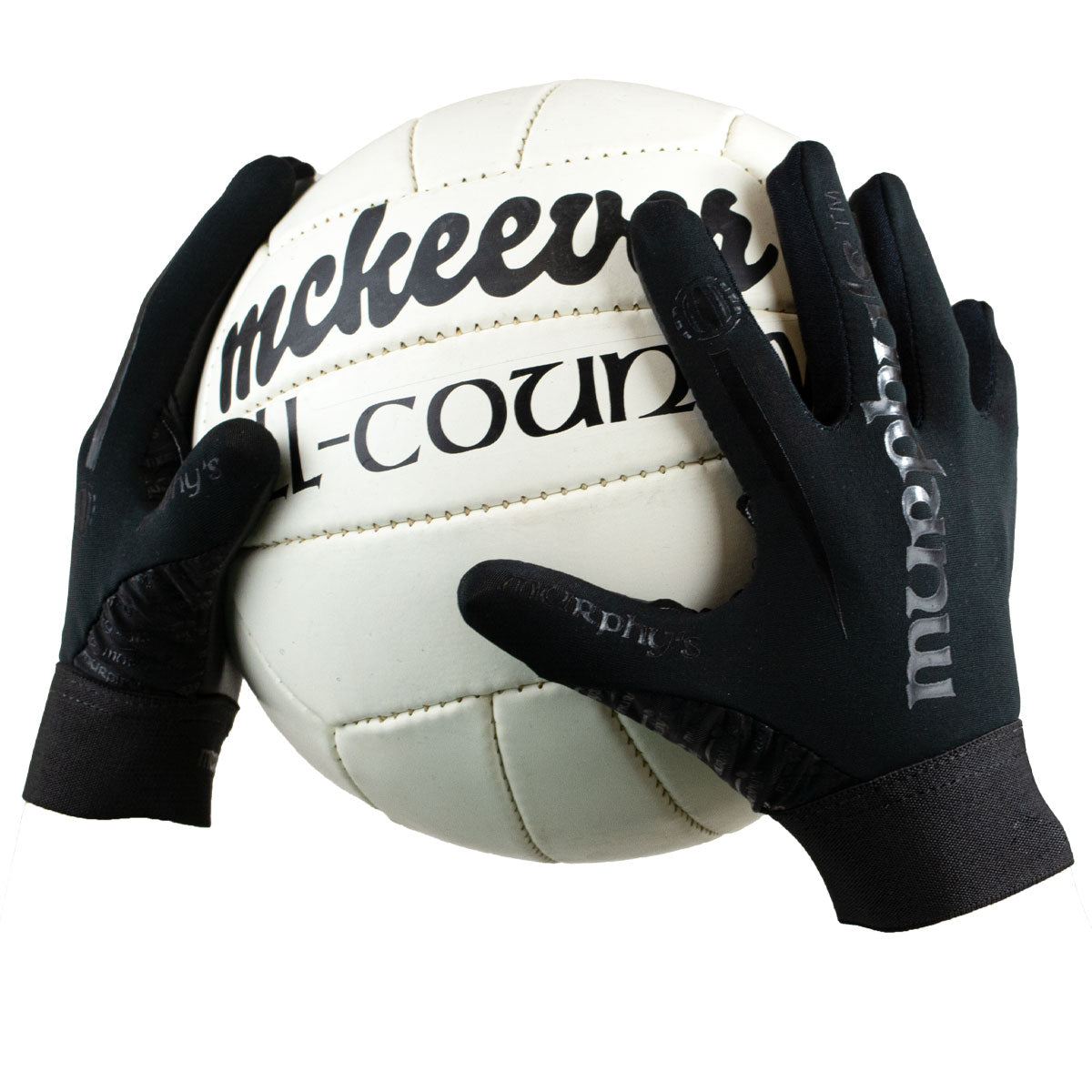 Murphy's Strapless Gaelic Gloves - Youth - Blackout