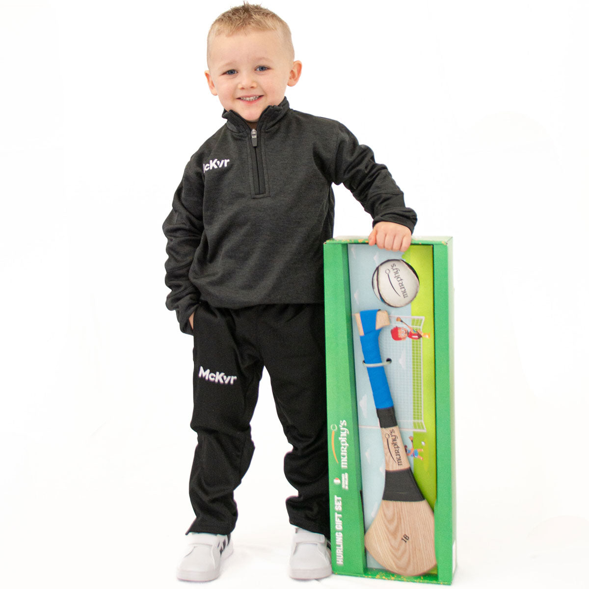 Murphy's Mazza Per Hurling Intro Ash – Legno Di Frassino – Attrezzatura Sportiva Unisex – Multicolore – Taglia Unica