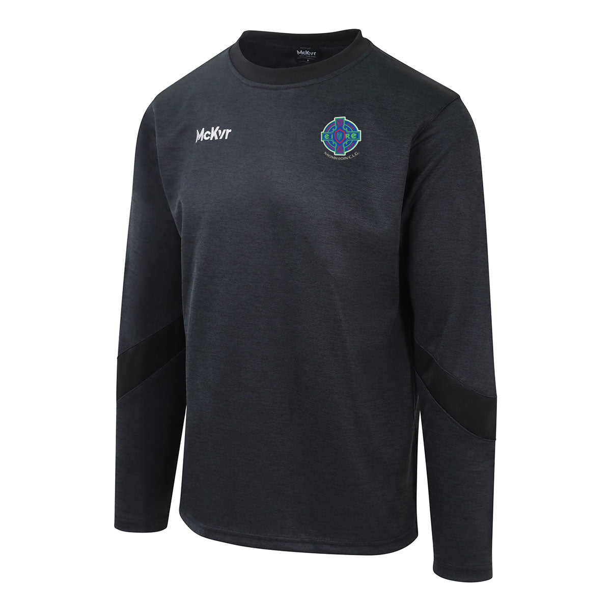 Mc Keever Naomh Eoin CLG Core 22 Sweat Top - Youth - Black