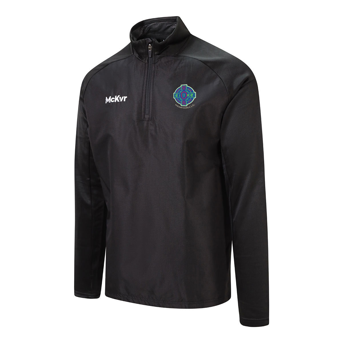Mc Keever Naomh Eoin CLG Core 22 Warm Top - Adult - Black