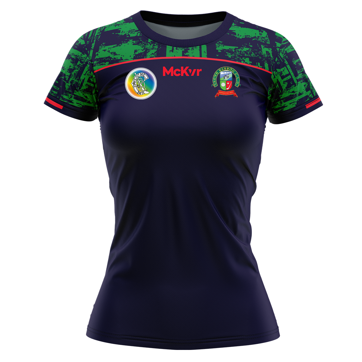 Mc Keever Naomh Barrog Camogie Training Jersey - Womens - Navy/Green
