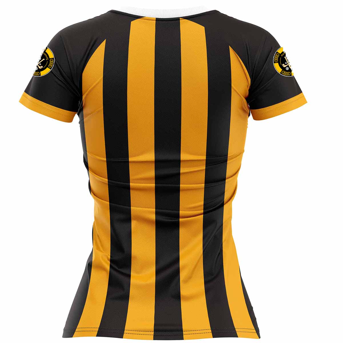 Mc Keever Naomh Mearnog CLG Playing Jersey - Womens - Black/Amber