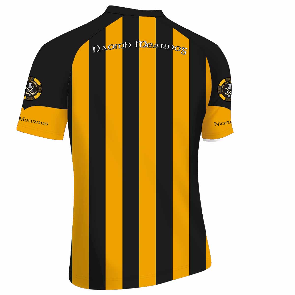Mc Keever Naomh Mearnog CLG Training Jersey - Adult - Black/Amber
