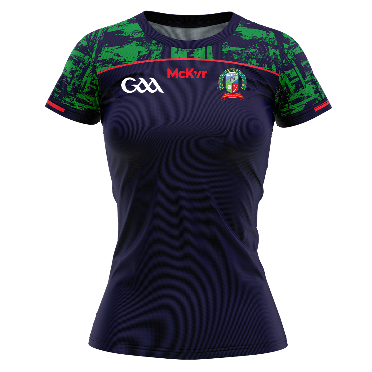 Mc Keever Naomh Barrog GAA Training Jersey - Womens - Navy/Green