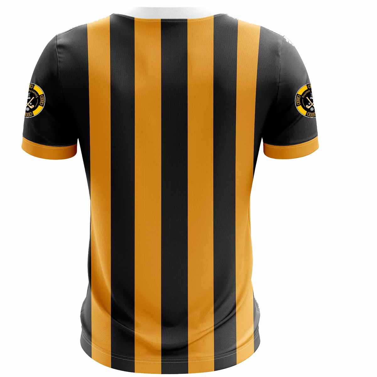 Mc Keever Naomh Mearnog CLG Playing Jersey - Adult - Black/Amber Player Fit