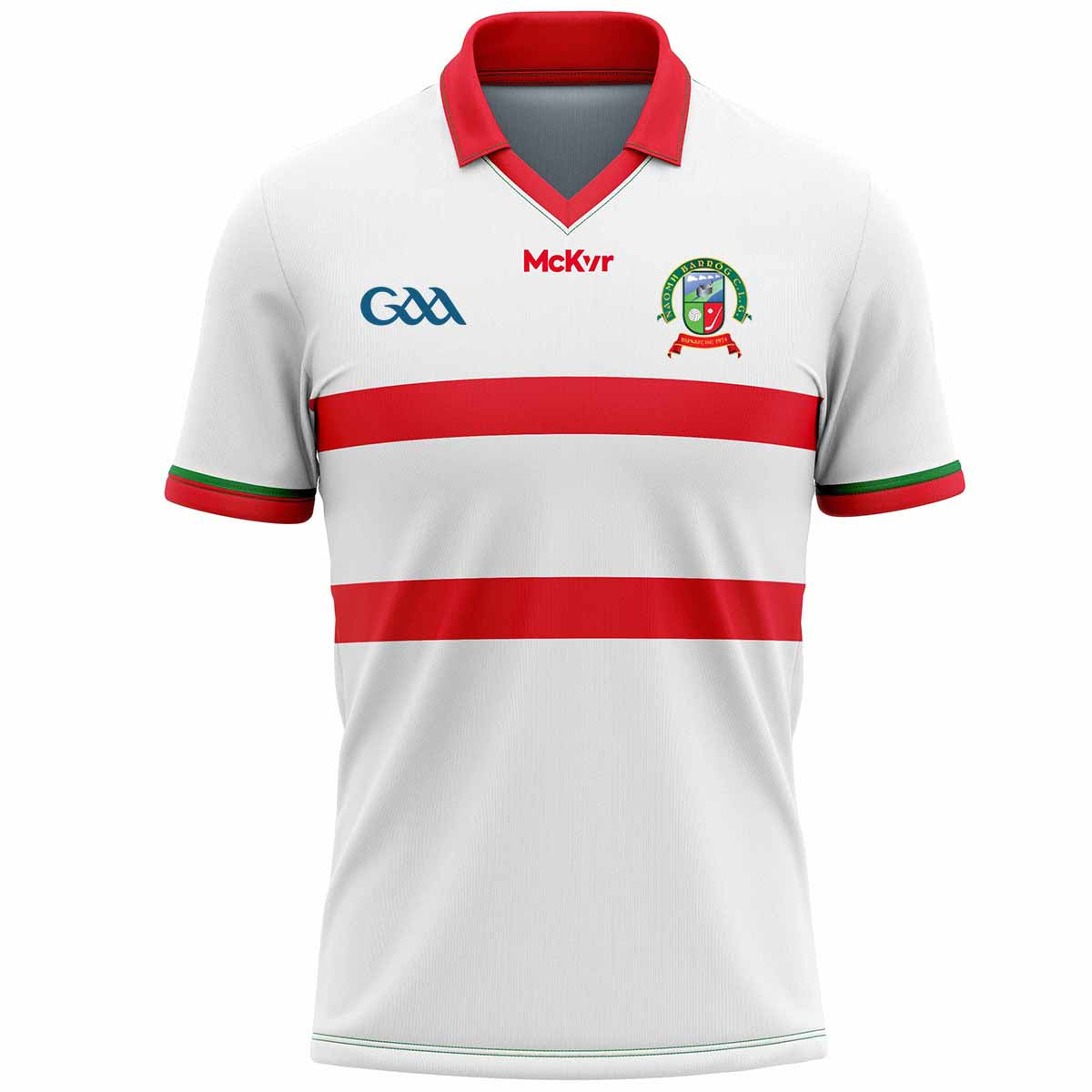 McKvr Naomh Barrog GAA Goalkeeper Jersey - Youth - White – McKeever ...
