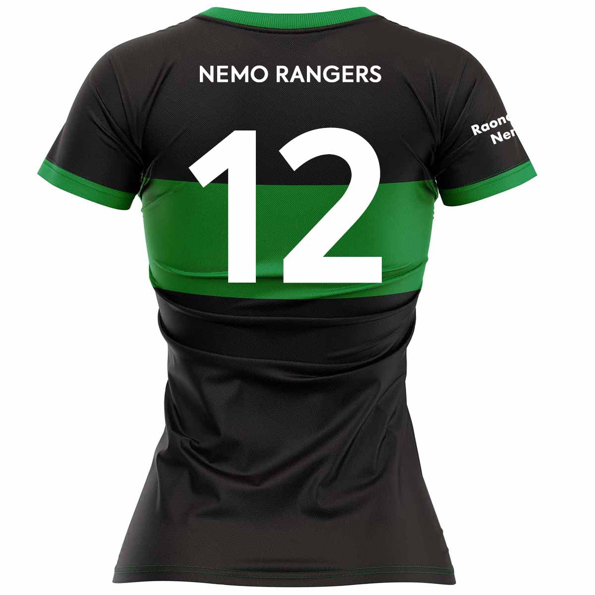 McKvr Nemo Rangers LGFA Numbered Match Jersey - Womens - Black ...