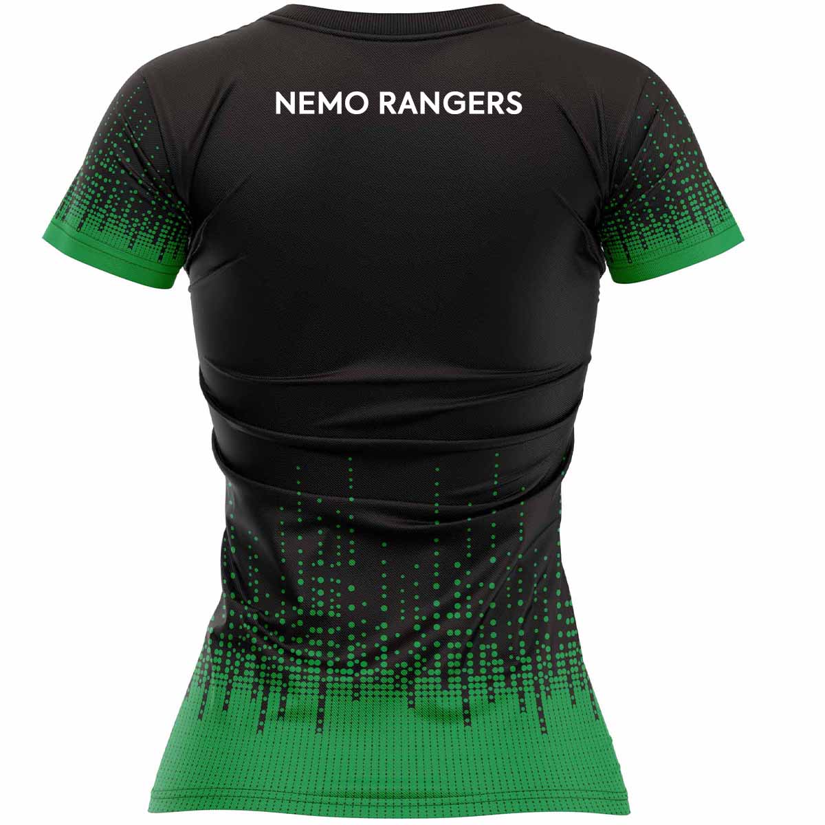 Mc Keever Nemo Rangers GAA Training Dots Jersey - Womens - Black/Green