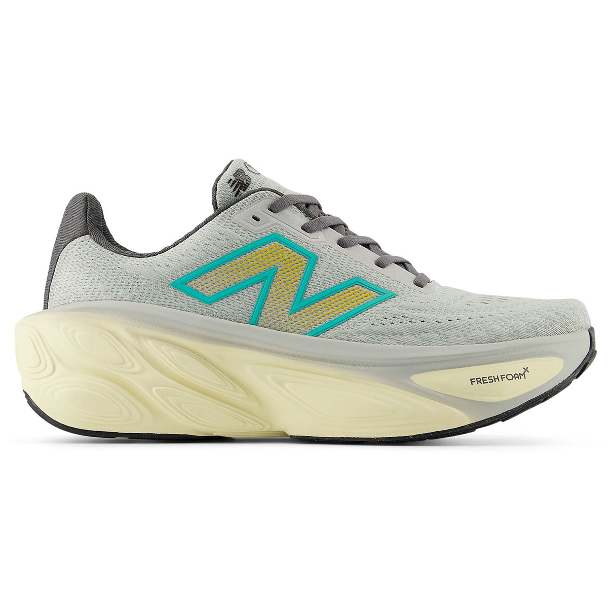 New Balance Fresh Foam X More v5 Running Shoes Mens Brighton Grey McKeever Sports UK